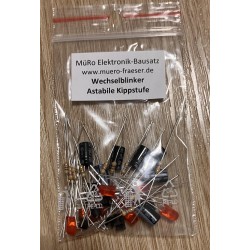 4x Wechselblinker Astabile Kippstufe (Transistorbausatz)