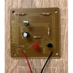 4x Blinklicht / Blinkschaltung  (Transistorbausatz)