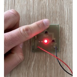 4x Sensortaster 2stufiger Verstärker (Transistorbausatz)